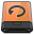 Orange Backup B Icon 32x32 png